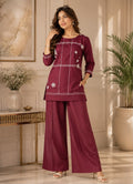 Meharoon Red Kurti set