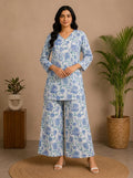 Azure Garden Floral Co-ord Set