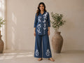 Denim Set Floral Print